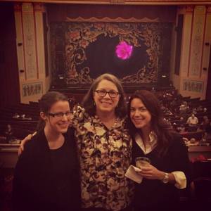 Shout-out to the very nice usher who took at least 6 photos of us until my sister was satisfied. 